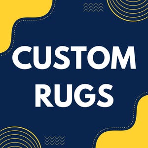Personalized Handmade Rug: Custom Acrylic Design
