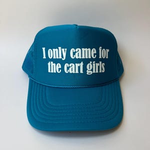 Ich kam nur für den Warenkorb Mädchen Trucker-Hut - Lustige Golf Trucker-Hüte