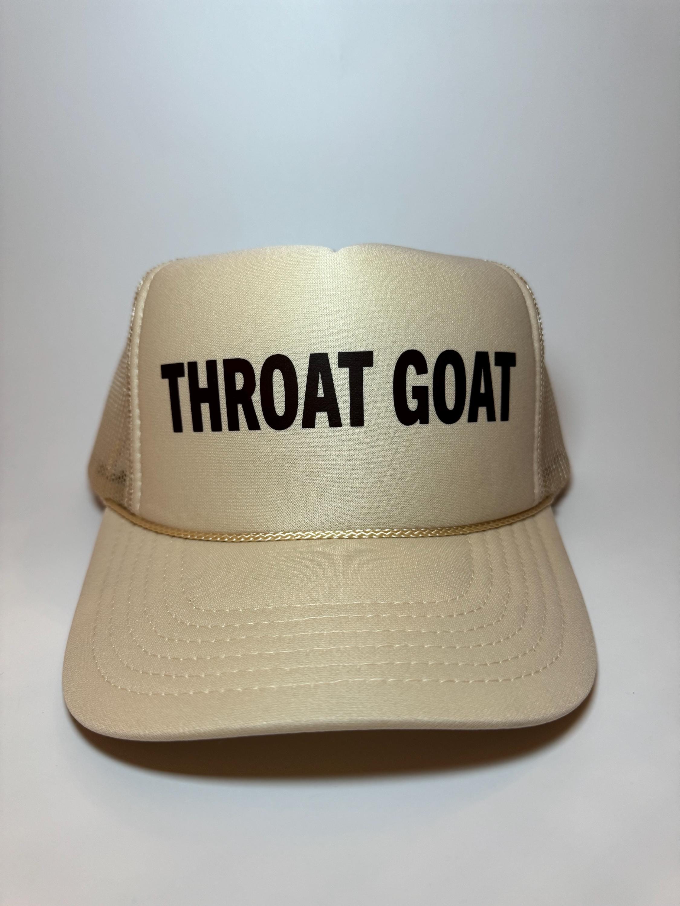Throat Goat Trucker Hat - Funny Trucker Hats