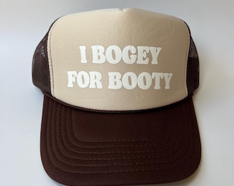 I Bogey For Booty Trucker Hat - Funny Golf Trucker Hats
