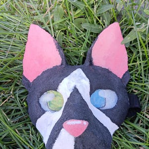 oriental shorthair cat therian/furry mask!!