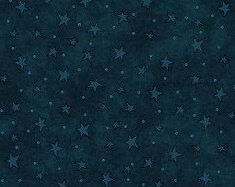 Width 5339 Star Night Sky Space Cotton Fabric 55 Inch x 12 Yard Length