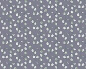 Windham - Midsummer - Honesty Seed - Pewter - Cotton Fabric by the Yard or Select Length 52320-8