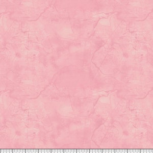May include: A seamless pink fabric with a subtle marbled pattern. The fabric has a textured, slightly rough surface.