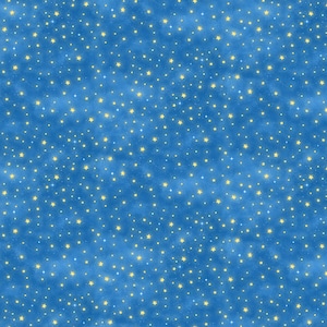 Timeless Treasures~Owl Always Love You~Space Stars~Digital~Blue~Cotton Fabric by the Yard or Select Length CD3246-BLUE