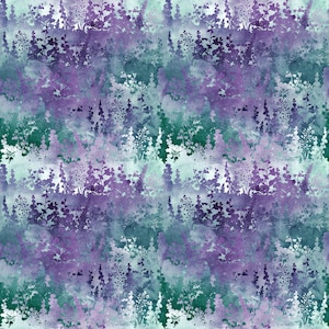 Hoffman~Jewel Basin by McKenna Ryan~Wildflower Fields~Digital~Meadow~Cotton Fabric by the Yard or Select Length MRD24-170