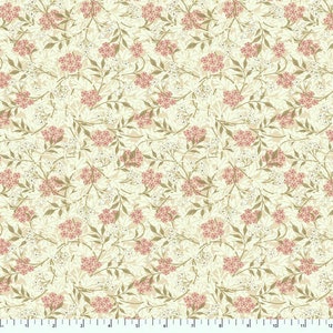 EOB~Free Spirit~Original Morris & Co~Jasmine~Blush~Cotton Fabric by the Yard or Select Length PWWM059-BLUSH