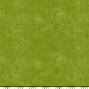 May include: A seamless green fabric with a mottled, textured surface. The fabric has a subtle, marbled pattern with a slightly distressed look.
