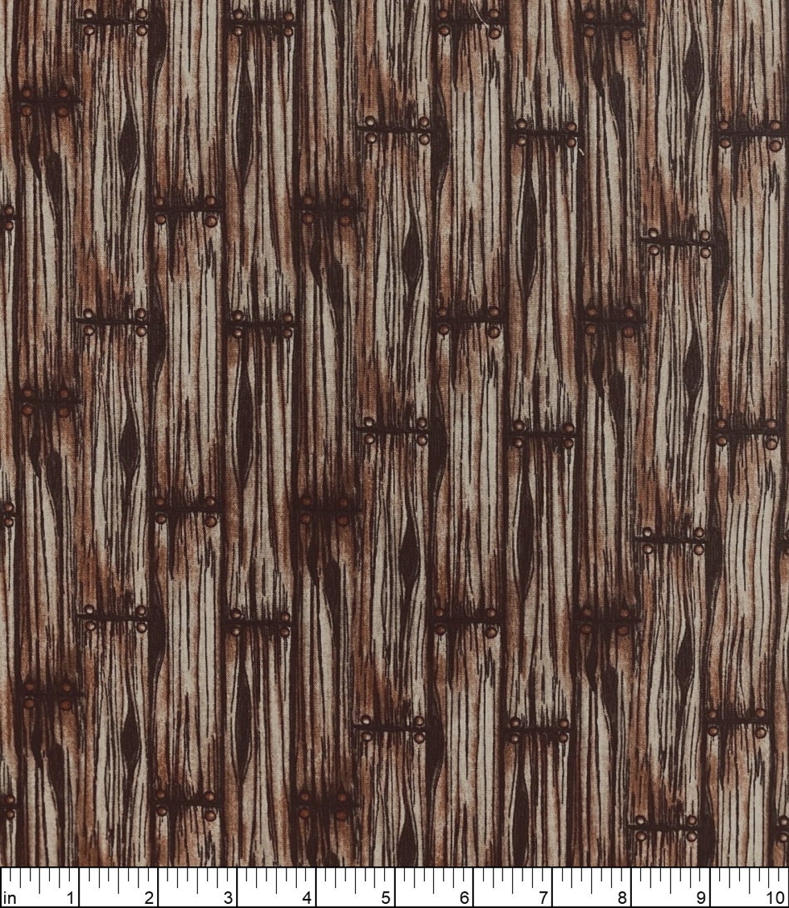 Blank Quilting American Honor Wood Grain Brown Cotton - Etsy