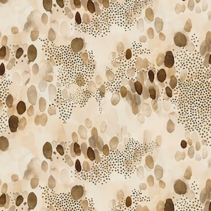 P&B Textiles~Serene Nature~Tonal Spots~Neutral~Cotton Fabric by the Yard or Select Length SNAT5100-NE