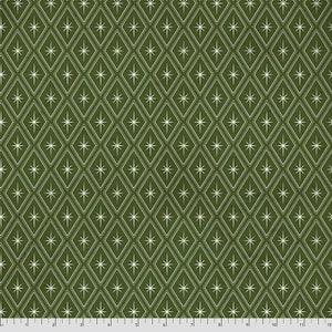 Free Spirit~Christmastime by Tim Holtz~Sparkle~Green~Cotton Fabric by the Yard or Select Length PWTH171-GREEN