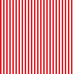 EOB~Riley Blake~Stripes~1/4&quot; Stripes~Red/White~Cotton Fabric by Select Length C555R-RED