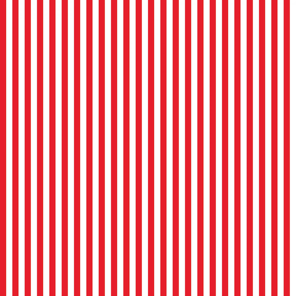 Riley Blake~Stripes~1/4" Stripes~Red/White~Cotton Fabric by Select Length C555R-RED