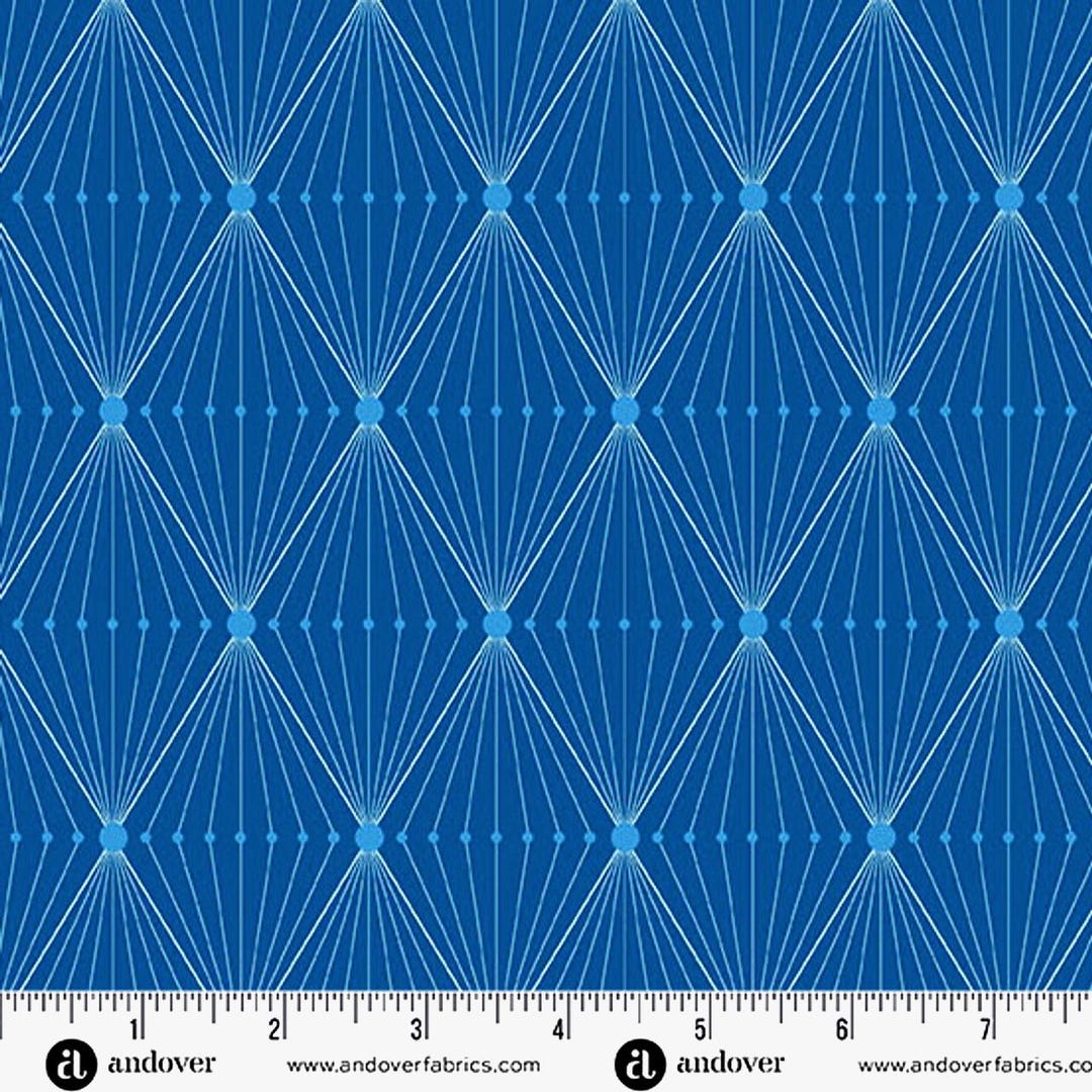 Andover Fabrics 40 by Giucy Giuce Wavelength Leonardo Cotton Fabric by ...