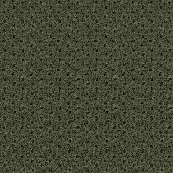 Blank Quilting~Garden Club~Berries~Green~Cotton Fabric by the Yard or Select Length 2667-66
