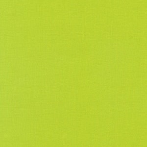 Robert Kaufman~Kona~Solid~Chartreuse~Cotton Fabric by the Yard or Select Length KONA-CHART