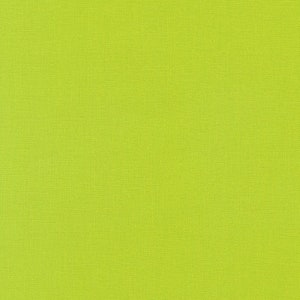 Robert Kaufman~Kona~Solid~Chartreuse~Cotton Fabric by the Yard or Select Length KONA-CHART