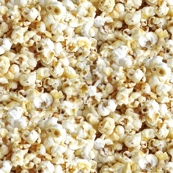 Elizabeths Studio~Food Festival~Popcorn~Butter~Cotton Fabric by the Yard or Select Length 384E-BUTTER