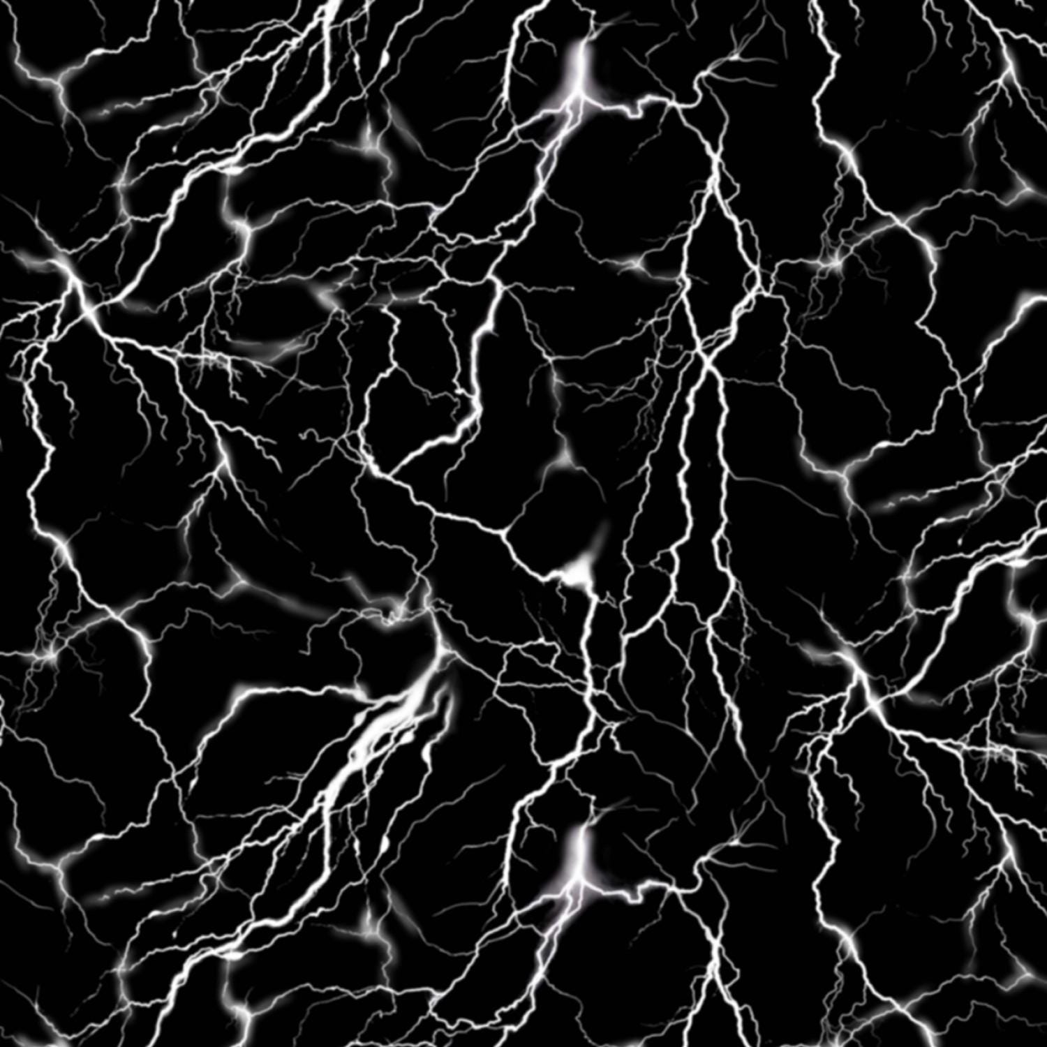 その他 moom Eob~michael Miller~boo-tiful~lightning~digital~black~cotton Fabric