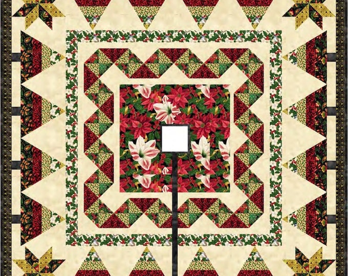 Mckenna Ryan~making Spirits Bright~wall Hanging Applique/quilt Kit~16 ...