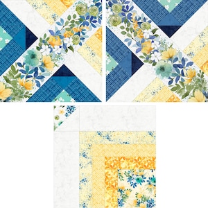 Quilt Kit~sunlit Serenade~100" X 104" Spring Floral Queen Size Quilt ...