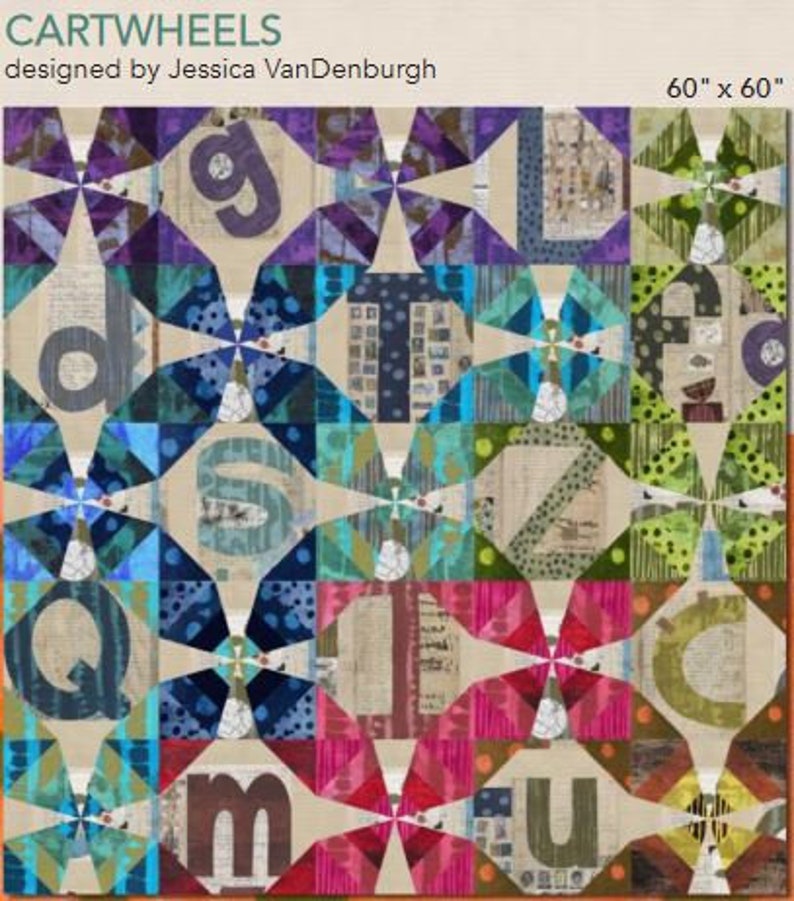 Windham Studio Alphabet 54 X 42 Alphabet Panel Etsy