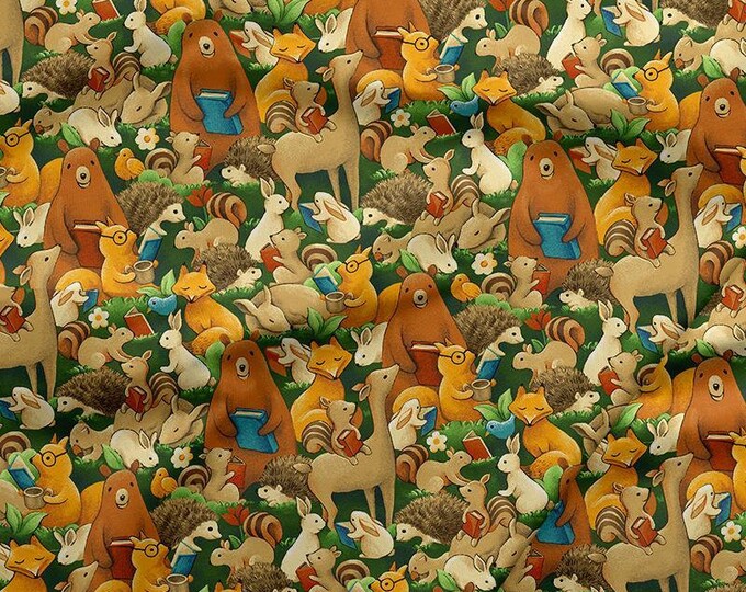 Paintbrush Studio Forest Fables Animals Allover Multi Etsy