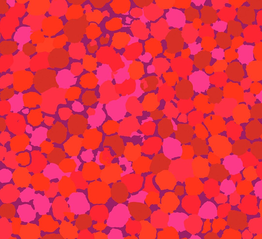Free Spirit Kaffe Fassett Collective Reflections Fuchsia Cotton