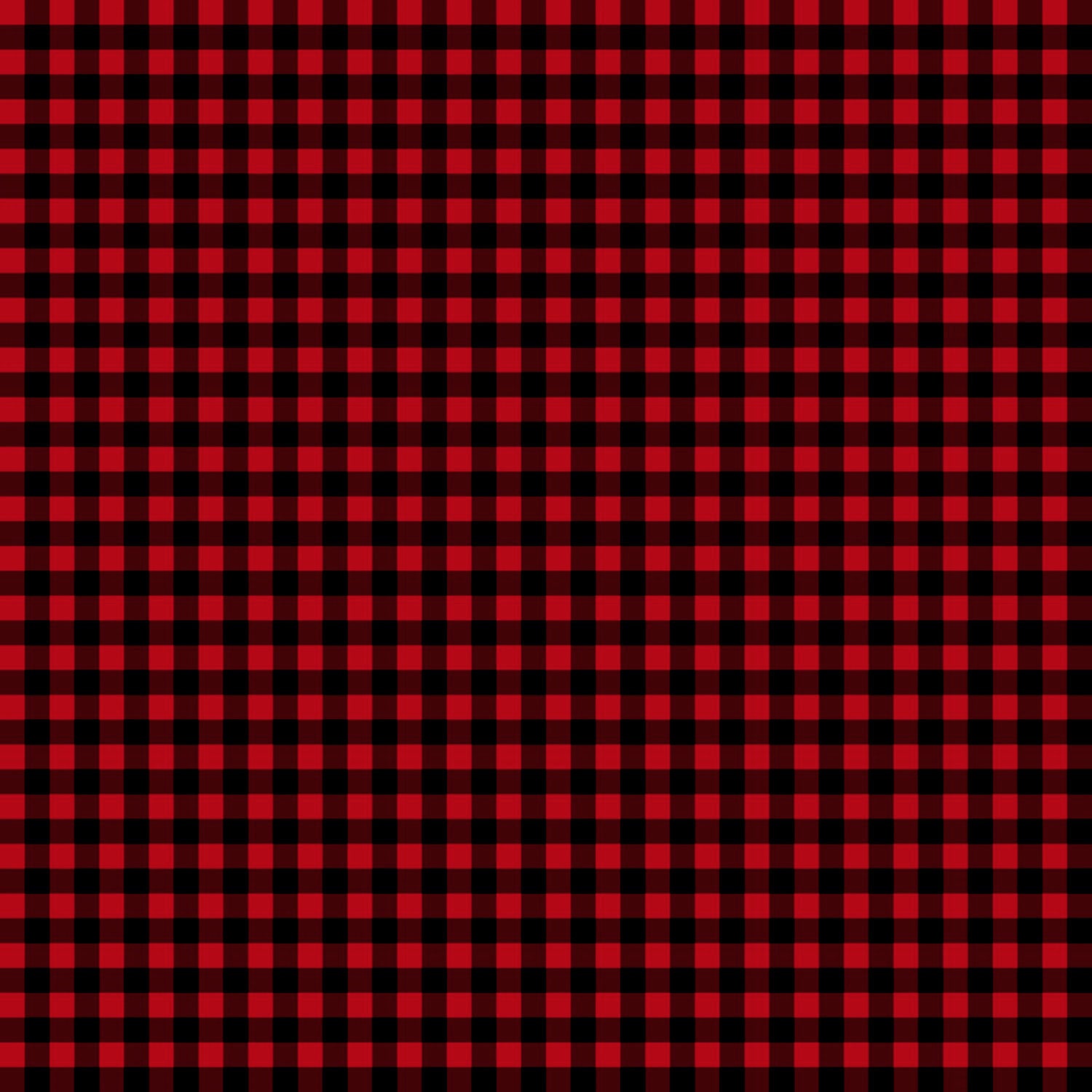 Wilmington Prints Essentials Classics Gingham Red/black Cotton