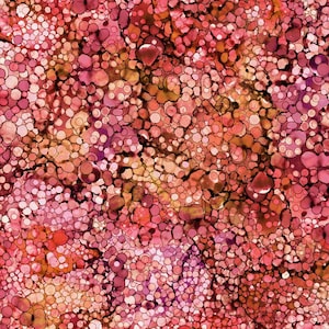 Northcott~Bliss Basics~Oasis~Digital Print~Coral Reef~Cotton Fabric by the Yard or Select Length DP23887-27