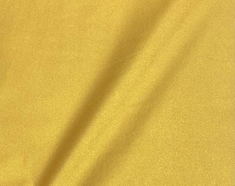 Tela de algodón Windham Fabrics Metallics Yellow Gold Solid con dorado metálico, cortada a medida o a medida 38934 M-01
