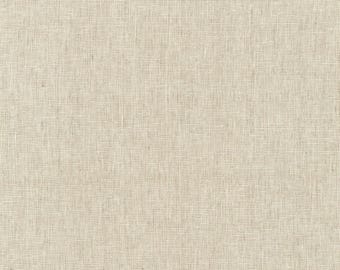 May include: A close-up of a plain, off-white woven fabric with a subtle texture. The fabric has a slightly rough, natural feel.