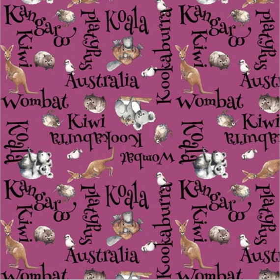 Preis=0,5m Baumwollstoff Koala rosa Kinderstoffe 
