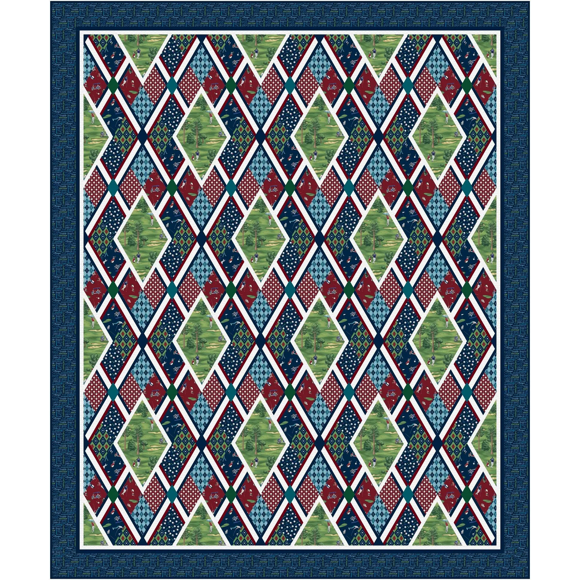 TARGETGOLF HEART QUILTING セットアップ XL Amelie Bohemian Quilt Set - Twin/Twin XL Quilt and One