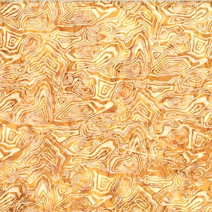 EOB~Hoffman~Bali Batiks~Wheat Fields~Agate~Camel~Cotton Batik Fabric by the Yard or Select Length V2537-43
