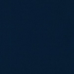 EOB~Robert Kaufman~Kona~Solid~Storm (Dunkelblau/Marineblau)- Baumwoll-Stoff Meterware oder Wählen Sie die Länge KONA-STORM