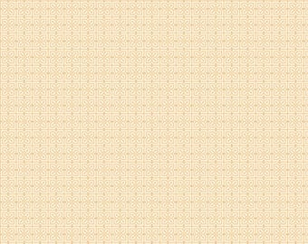 May include: A seamless pattern featuring a repeating geometric design in a warm beige color. The pattern consists of interconnected floral-like shapes, creating a textured, all-over design suitable for various applications.