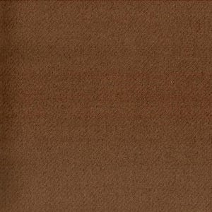 May include: A solid medium brown fabric with a dense, felted texture. The material features a consistent, uniform color throughout, displaying a soft, matte surface with a subtle, fine-grained appearance across the entire visible area.