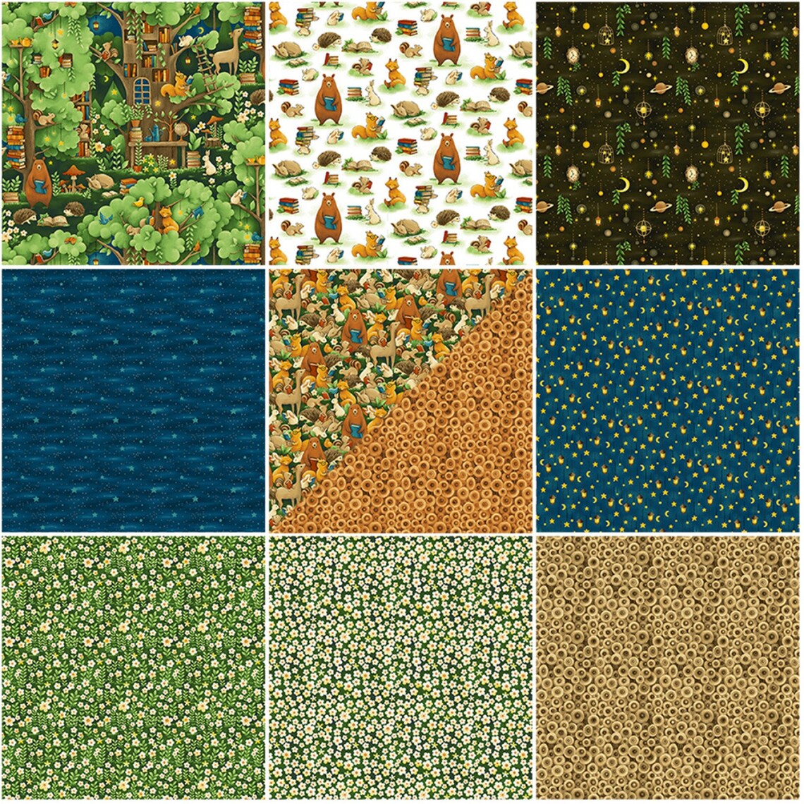 Paintbrush Studio Forest Fables Log Circles Orange/brown Etsy