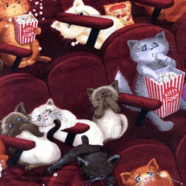 Timeless Treasures - Pawsitively Purrfect - Scaredy Cats In Movies - …