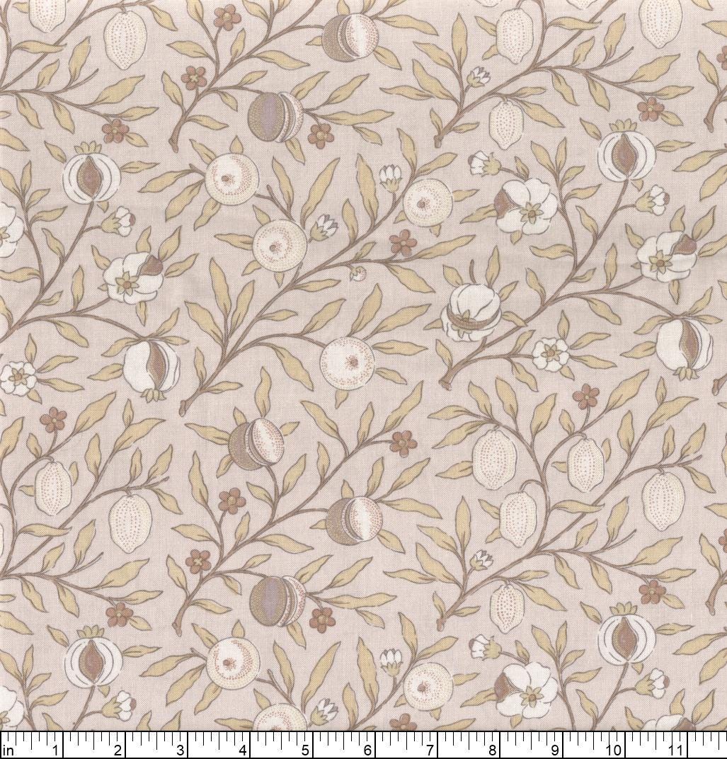 Free Spirit Original Morris & Co Pure Fruit Dove Cotton Fabric by