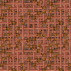 Blank Quilting~Time Travel~Pipes~Copper~Cotton Fabric by the Yard or Select Length 3016-33