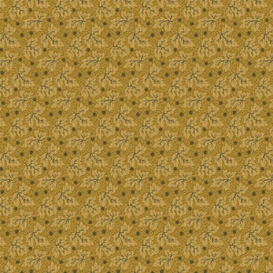 Wilmington Prints~Memories by Kaye England~Tonal Leaves~Yellow~Cotton Fabric by the Yard or Select Length 98682-557