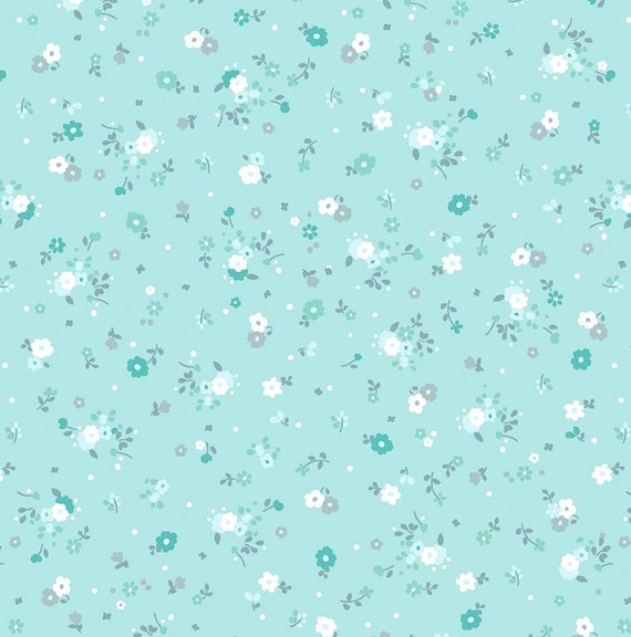Porch Swing Tiny Flowers in Mint Porch Swing Tiny Flowers in Mint