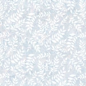 Hoffman~Bali Batiks~Eggnog~Leaf~Frost~Cotton Batik Fabric by the Yard or Select Length V2520-113