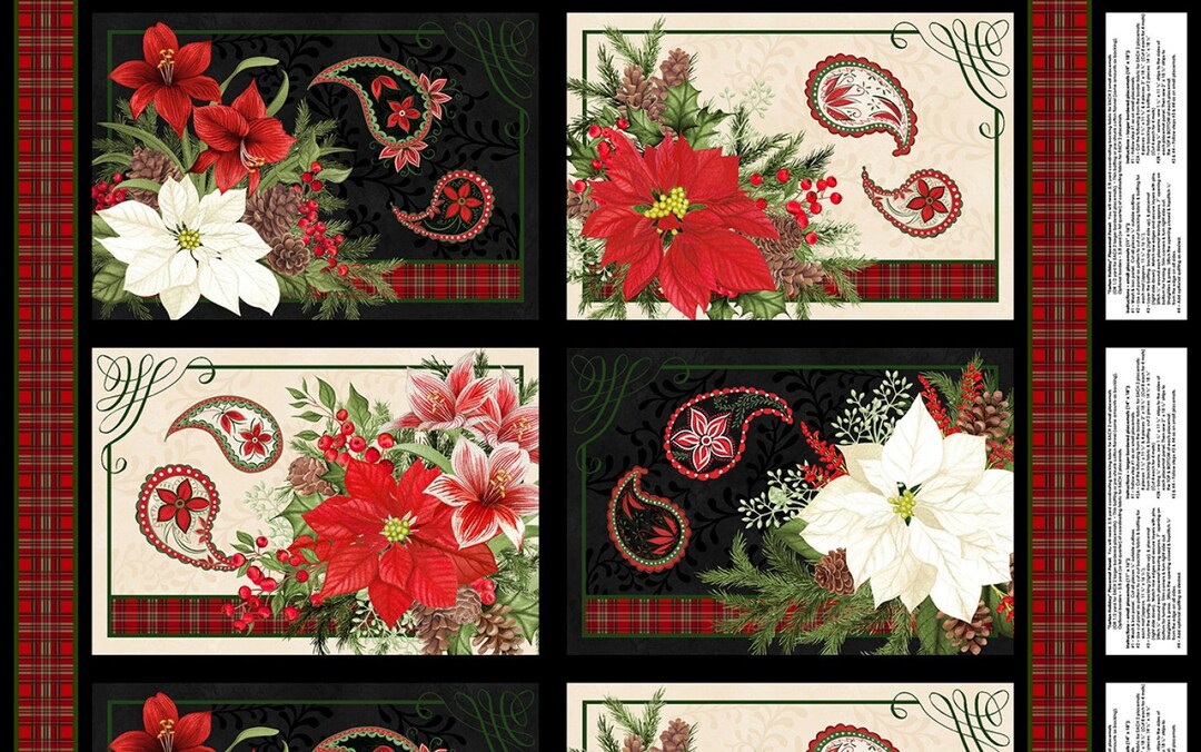 Wilmington Printstartan Holiday23.75 Christmas Placemat