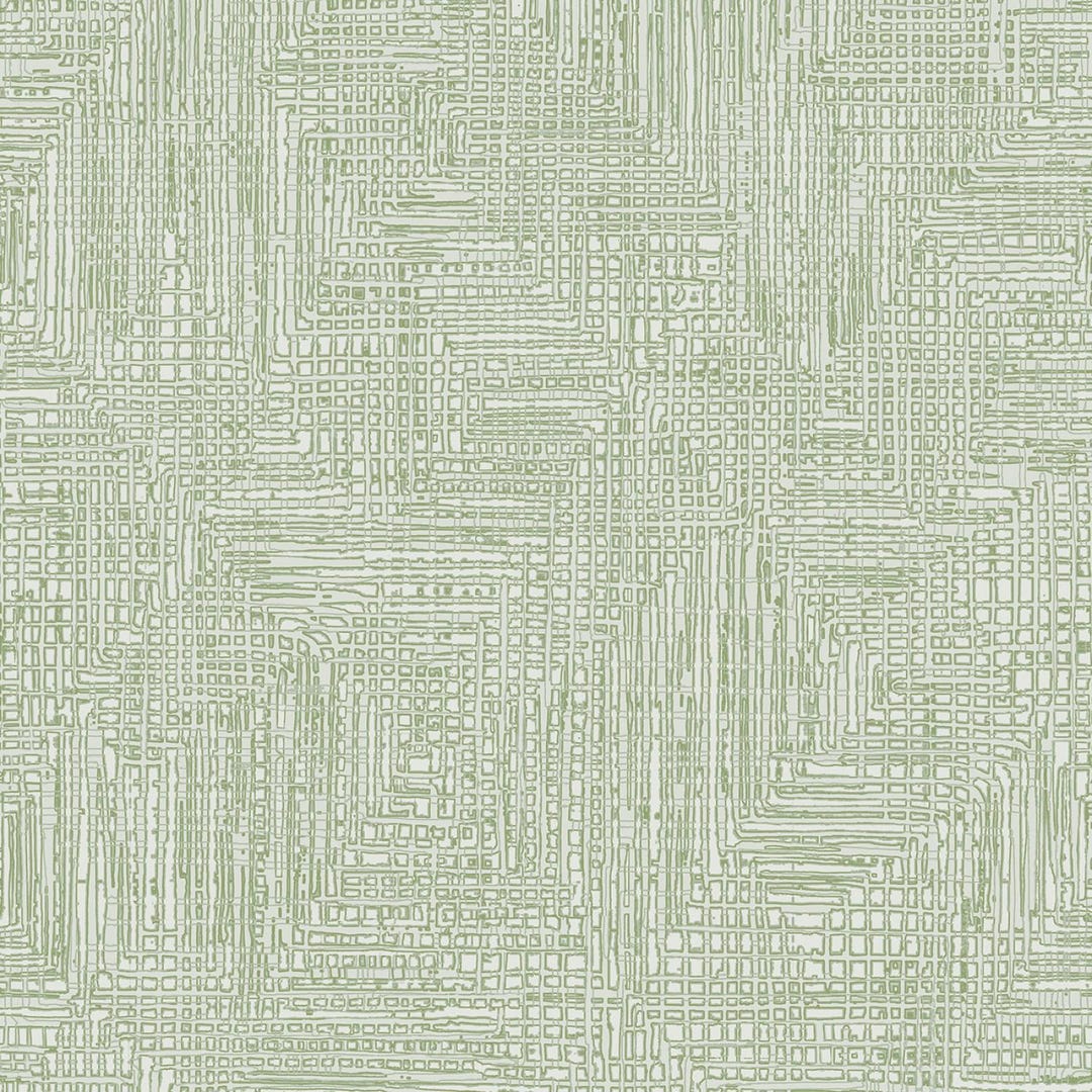 P&B Textiles~grass Roots~grass Cloth Texture~light Green~cotton Fabric ...