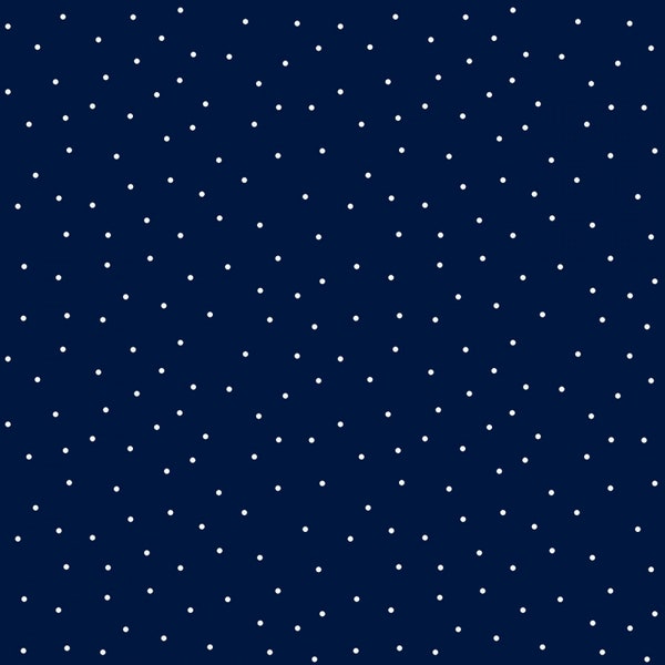 Navy and White Fabric - Etsy