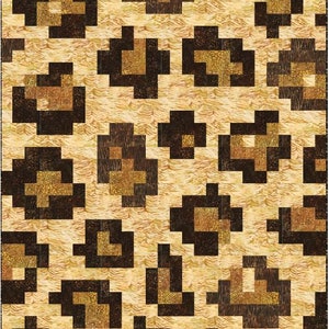 Robert KaufmanArtisan BatikSerengetiLeopard SkinPepperCotton Batik Fabric by the Yard or Select Length AMD20197188 zdjęcie 7