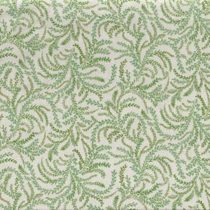 P&B Textiles~Love Birds~Swirling Vines~Grün~Baumwollstoff Meterware oder Länge auswählen LBIR5334-EG